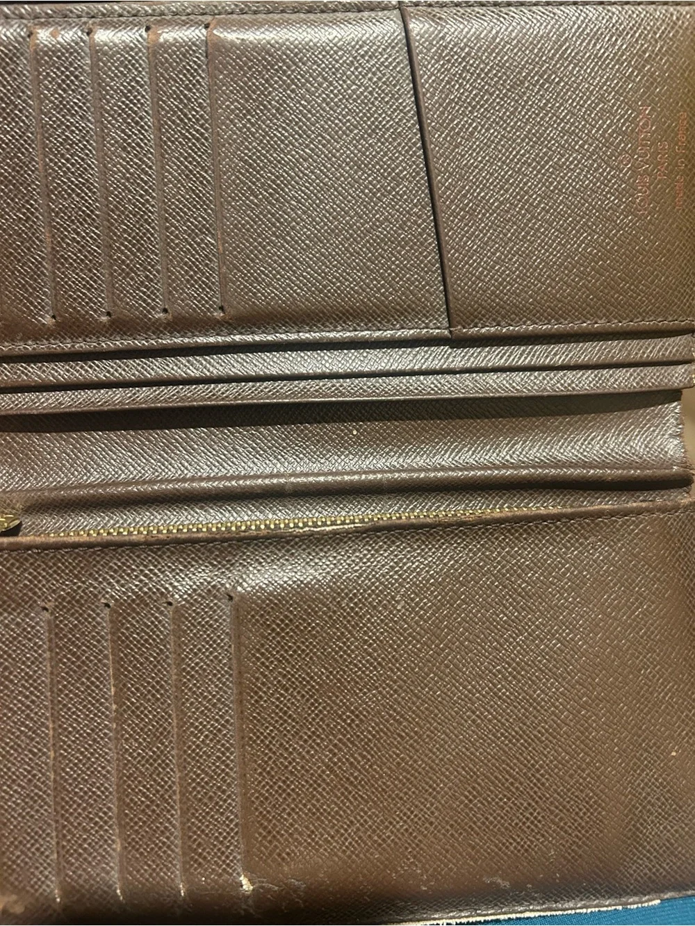 LV Damier Wallet